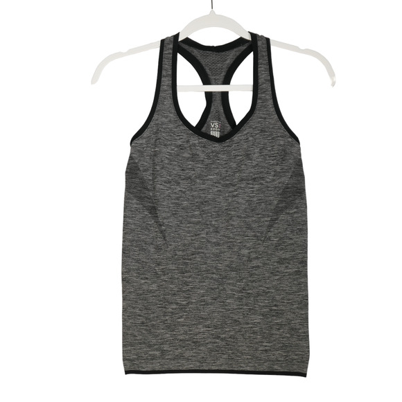 Victorias Secret VSk Sport Tank Top Womens Small Gray Performance Athletic Gym - Picture 1 of 4